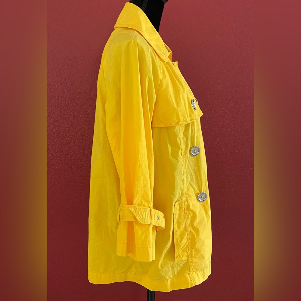 Michael Kors Trench Coat Windbreaker Jacket - Picture 2 of 12